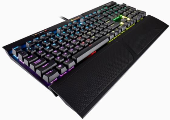 Клавиатура проводная Corsair Gaming Gaming K70 RGB MK.2 Mechanical Gaming Keyboard — CHERRY® MX Red (RU CH-9109014-RU USB черный