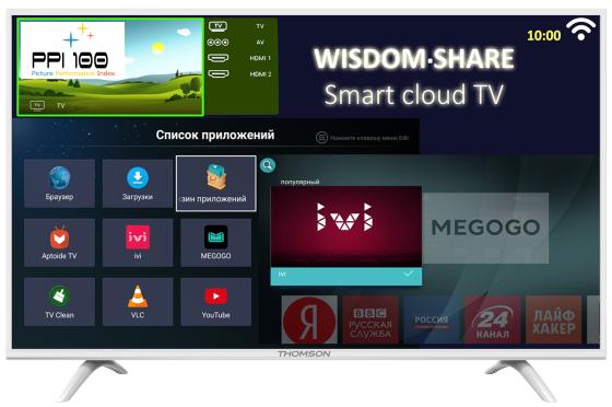 

Телевизор 32" Thomson T32RTL5131 черный 1366x768 50 Гц Wi-Fi Smart TV RJ-45