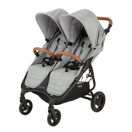 Прогулочная коляска для двоих детей Valco Baby Snap Duo Trend (grey marle)