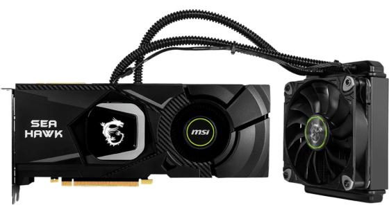 

Видеокарта MSI nVidia GeForce RTX 2080 SEA HAWK X PCI-E 8192Mb GDDR6 256 Bit Retail RTX 2080 SEA HAWK X