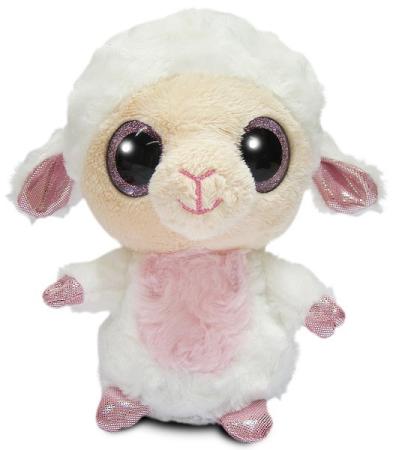 Мягкая игрушка овечка Aurora Юху и друзья 12 см текстиль пластик