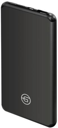 Ginzzu Внешний аккумулятор 5400mAh/5V/2A, черный (GB-3905В)