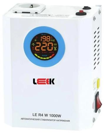 Стабилизатор напряжения LEEK LE R4 W 1000W  (настен) 140-270V, IP20 (6) рел.