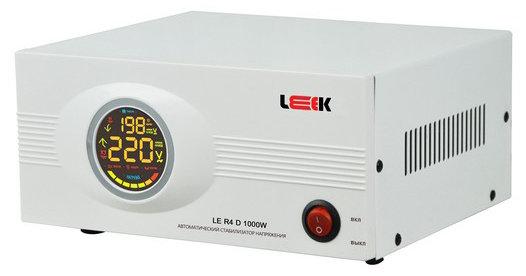 Стабилизатор напряжения LEEK LE R4 D 1000W  (настол) 140-270V, IP20 (6) рел.