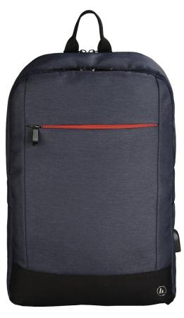 Рюкзак для ноутбука 17.3" HAMA "Manchester" полиэстер синий 00101892