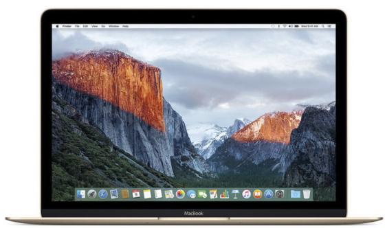 Ноутбук Apple MacBook 12" 2304x1440 Intel Core i5-8200Y 512 Gb 8Gb Intel HD Graphics 615 золотистый macOS MRQP2RU/A