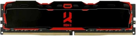 

Модуль памяти DDR4 Goodram IRDM X Black 4GB 2800MHz CL16 SR [IR-X2800D464L16S/4G] with radiators