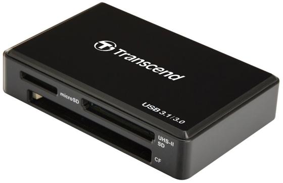 Transcend USB 3.1/3.0 All-in-1 UHS-II Multi Card Reader lenovo memory card reader usb 3 0 sd card reader 5gbps 4 in 1 tf cf ms security digital memory card reader adapter support 2tb multi function conversion computer driving recorde