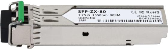 

ZYXEL SFP-ZX-80 SFP Transceiver ZX SM, 80km, 1000 MB/s, LC, 1550 nm, Single Mode