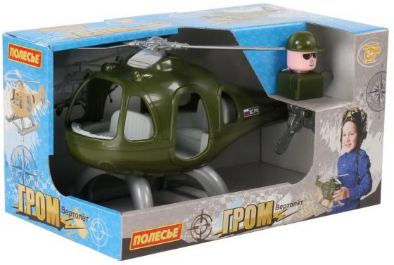 Вертолет Полесье "Гром" 4 шт зеленый