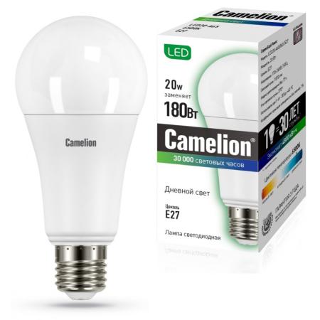 

Лампа светодиодная груша Camelion 13166 E27 20W 6500K