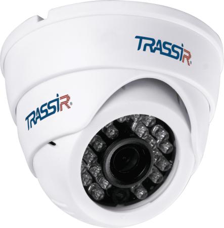 Камера IP Trassir TR-D8121IR2W CMOS 1/2.7" 2.8 мм 1920 x 1080 H.264 RJ-45 Wi-Fi белый