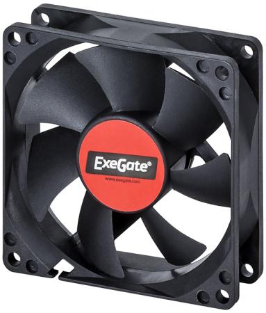Exegate EX166174RUS Вентилятор для корпуса Exegate &lt;8025M12S&gt;/&lt;Mirage 80x25S&gt;, 2200 об./мин., 3pin