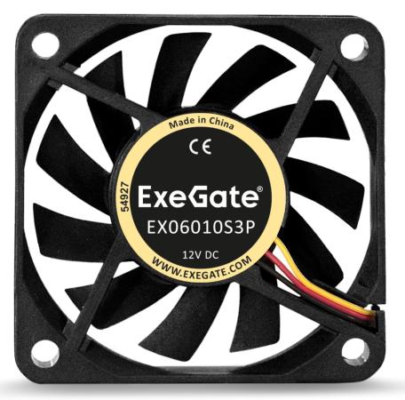 Exegate EX253944RUS Вентилятор для видеокарты Exegate &lt;6010M12S&gt;/&lt;Mirage 60x10S&gt;, 4500 об/мин, 3pin
