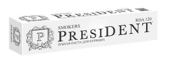 Зубная паста President Smokers 75 мл