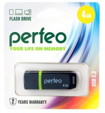 

Perfeo USB Drive 4GB C11 Black PF-C11B004, Черный