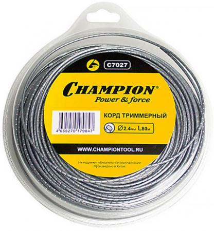 

CHAMPION Корд трим. Round Pro 2.4мм *80м C7027 Корды CHAMPION, шт