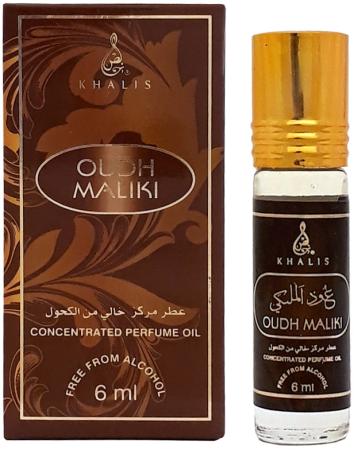 Масло парфюмерное унисекс Khalis Oudh Maliki 6 мл KH215759