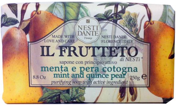 Мыло твердое Nesti Dante Mint & Quince pear / Мята и айвовая груша 250 гр 1718106