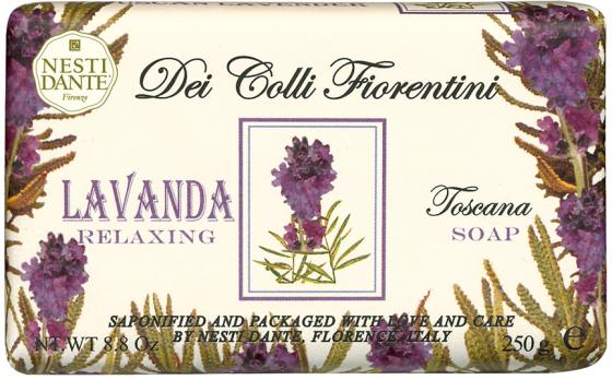Мыло твердое Nesti Dante Relaxing Lavender / Расслабляющая лаванда 250 гр 1754106