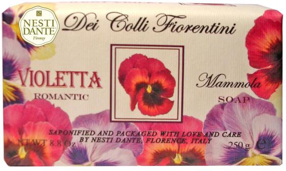 Мыло твердое Nesti Dante Romantic Sweet violet / Романтичная фиалка 250 гр 1756106