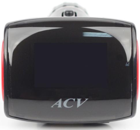 Автомобильный FM-модулятор ACV FMT-142 черный SD USB PDU (21244)