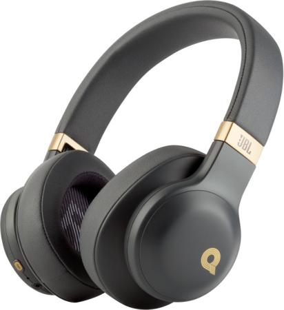 

Гарнитура JBL E55BT Quincy Edition черный золотистый