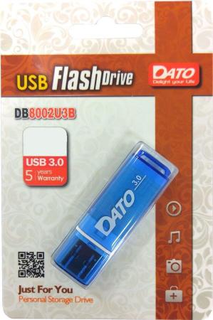 Фото - Флеш Диск Dato 16Gb DB8002U3 DB8002U3B-16G USB3.0 синий флеш диск dato 8gb db8001 db8001w 08g usb2 0 белый