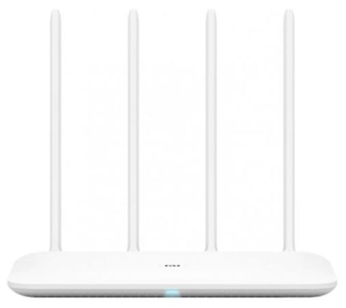 

Маршрутизатор беспроводной Xiaomi Mi WiFi Router 4 (4) 10/100/1000BASE-TX белый