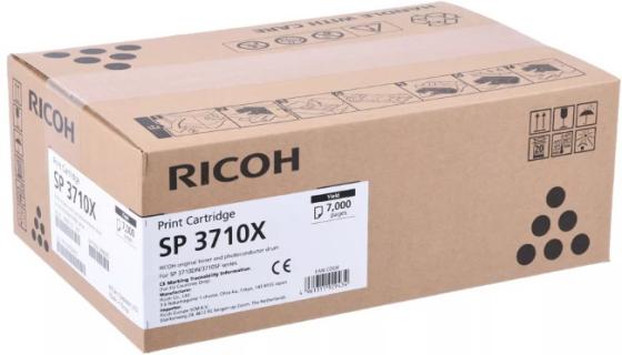 Принт-картридж Ricoh SP 3710X для SP 3710DN/SP 3710SF. Чёрный. 7 000 страниц. принт картридж ricoh sp 110e 2k sp 111 sp 111su sp 111sf