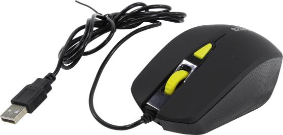 Проводная мышь Jet.A Comfort OM-U60 чёрная (400/800/1200/1600dpi, 3 кнопки, USB)