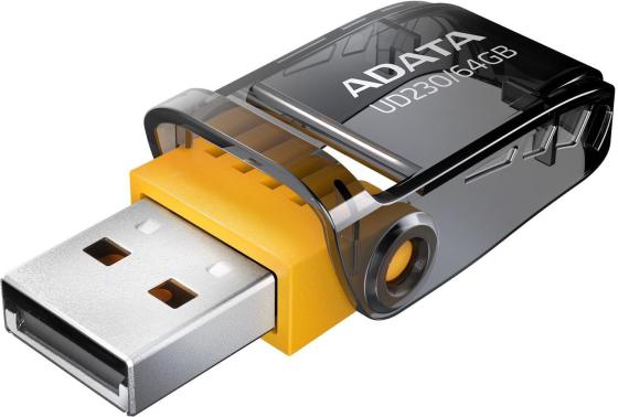 

Флеш накопитель 64GB A-DATA UD230, USB 2.0, Черный