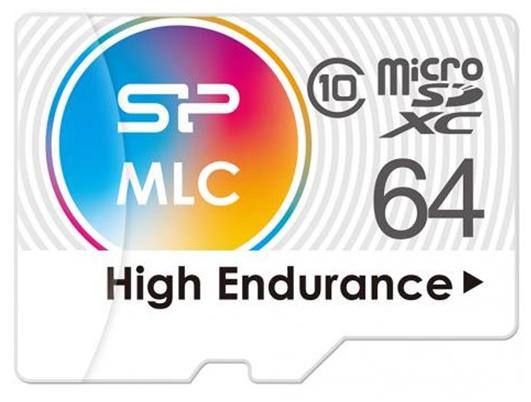 Фото - Флеш карта microSD 64GB Silicon Power High Endurance microSDXC Class 10 UHS-I U3 (SD адаптер), MLC флеш карта microsd 64gb silicon power superior pro a2 microsdxc class 10 uhs ii u3 v90 290 160 mb s sd адаптер
