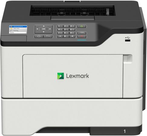 Принтер лазерный Lexmark монохромный MS621dn принтер лазерный lexmark b2236dw