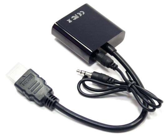 5bites AP-020 Кабель-адаптер HDMI M / VGA F / AUDIO аксессуар palmexx hdmi vga px hdmi vga