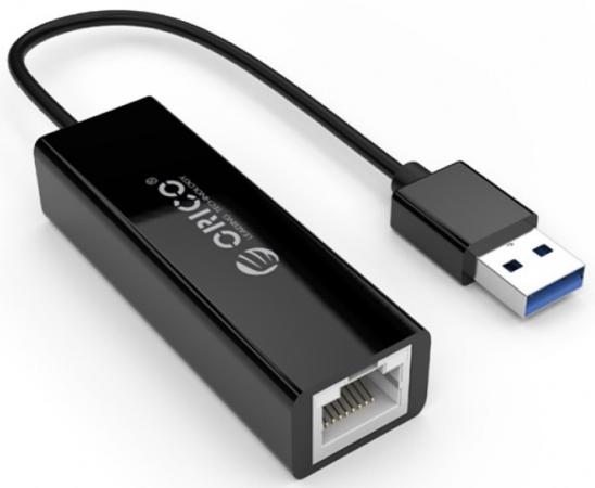 ORICO UTJ-U3-BK Адаптер USB Ethernet Orico UTJ-U3 (черный)