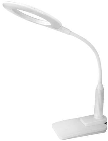 Camelion KD-814  C01 белый LED (Св-к наст.,основ-е+струб,7 Вт,230В, сенс.вкл.,4 ур.ярк,450 лм,4000К)