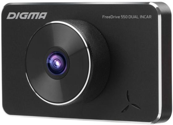 

Видеорегистратор Digma FreeDrive 550 DUAL INCAR черный 2Mpix 1080x1920 1080p 150гр. NTK96558