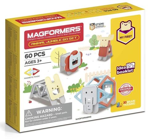 

Магнитный конструктор Magformers Jumble 60 элементов