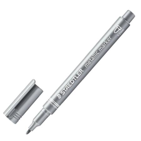 

Маркер декоративный Staedtler 8323-81 2 мм серебристый