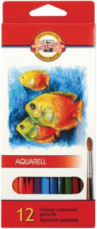 Набор акварельных карандашей Koh-i-Noor Fish 12 шт