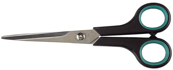 Ножницы ЗУБР 40441-17 МАСТЕР  хозяйственные, двухкомпонентные ручки, 175мм