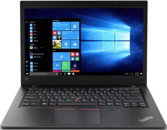 

Ноутбук Lenovo ThinkPad L480 14" 1920x1080 Intel Core i3-8130U 256 Gb 8Gb Intel UHD Graphics 620 черный Windows 10 Professional 20LS002ERT