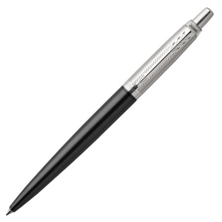 

Гелевая ручка автоматическая Parker 2020644 "Jotter Premium Tower Grey Diagonal CT" черный