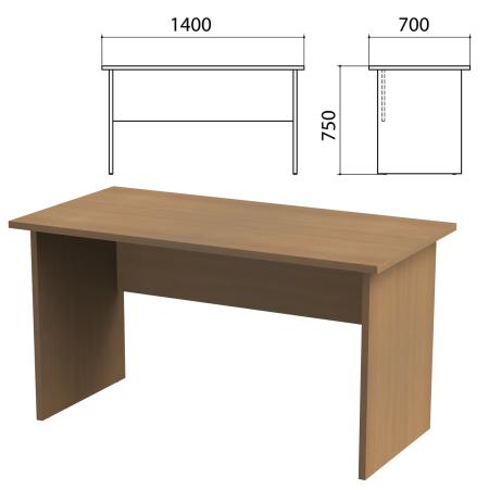 

Стол письменный "Этюд", 1400х700х750 мм, орех онтарио, 400028-160