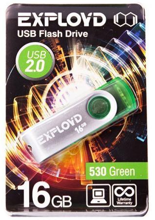 

USB флэш-накопитель EXPLOYD 16GB 530 зеленый