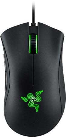 

Мышь Razer DeathAdder Essential Black USB проводная, оптическая, 6400 dpi, 6 кнопок + колесо