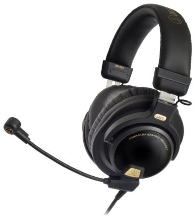 

Игровая гарнитура проводная Audio-Technica ATH-PG1 черный 15118120