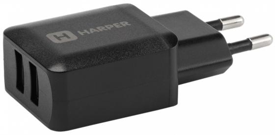 

Сетевое зарядное устройство Harper WCH-8220 2.4А черный H00002152