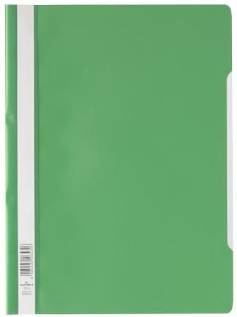 Скоросшиватель пластиковый DURABLE (Германия), зеленый, 2573-05